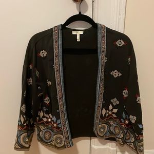 Joie Women’s small embroidered jacket.